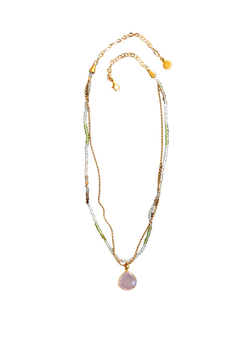 Avery Double Strand Necklace