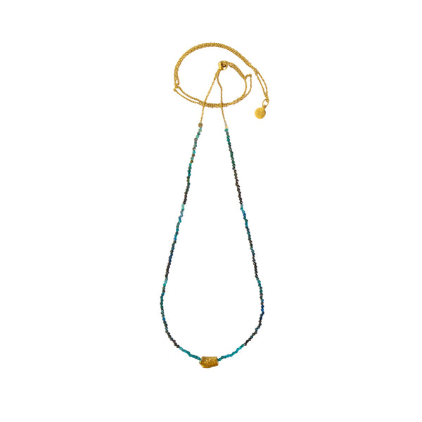 Avon Adjustable Necklace in Turquoise