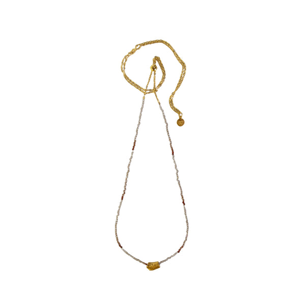 Avon Adjustable Necklace in Brown Sapphire