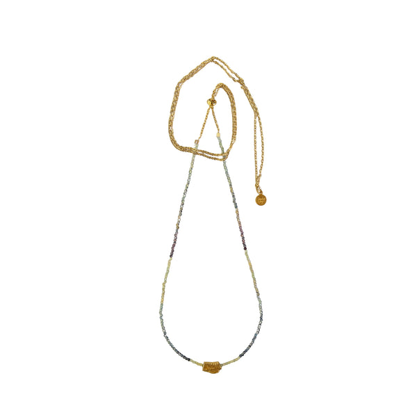 Avon Adjustable Necklace in Yellow Sapphire