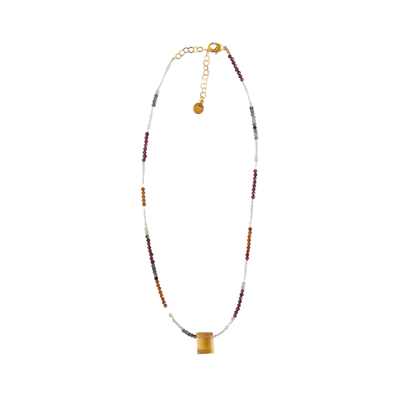 Citrine By The Stone Necklace