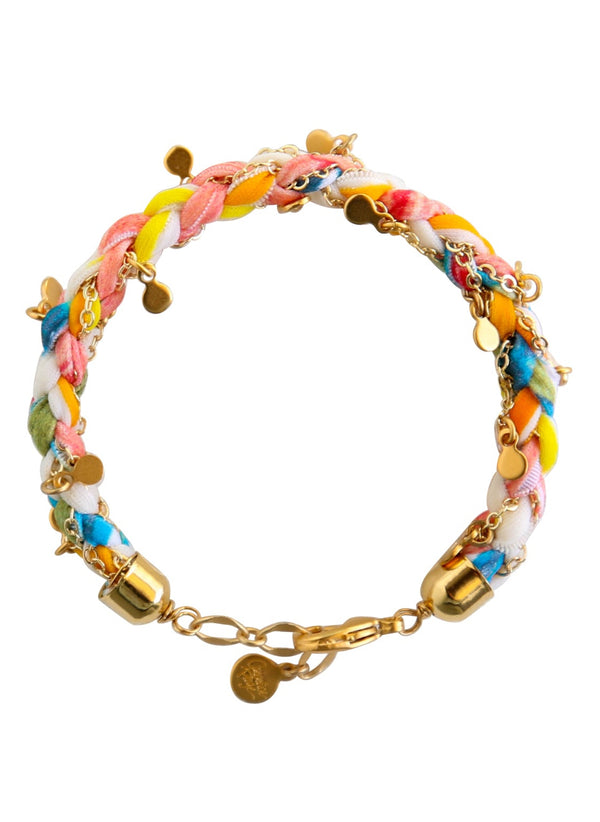 Confetti Bracelet in White