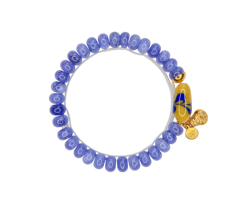 Dharma Elastic Bracelet in Periwinkle