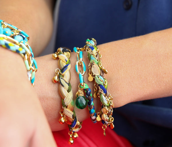 Confetti Bracelet in Blacks