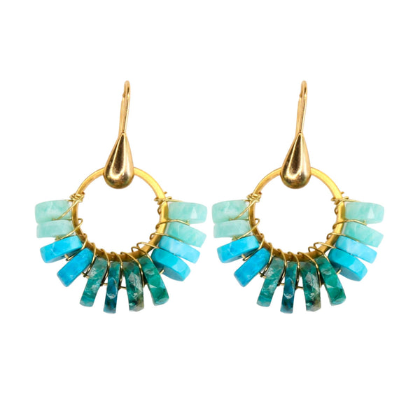 Jalisco Earrings in Turquoise