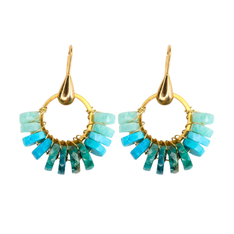 Jalisco Earrings in Turquoise