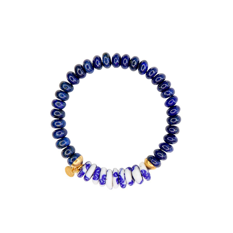 Julep Elastic Bracelet in Marine Blue