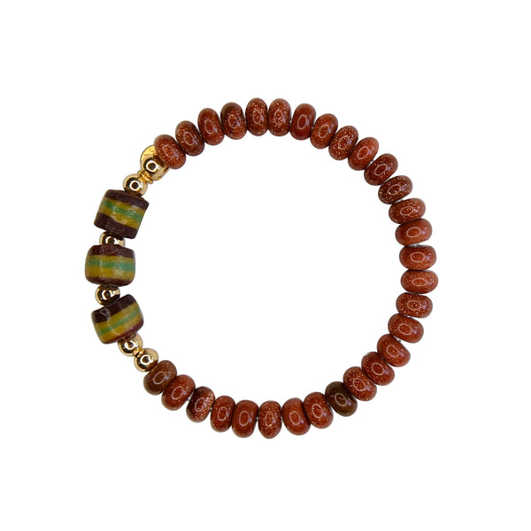 Kia Elastic Bracelet in Sunstone