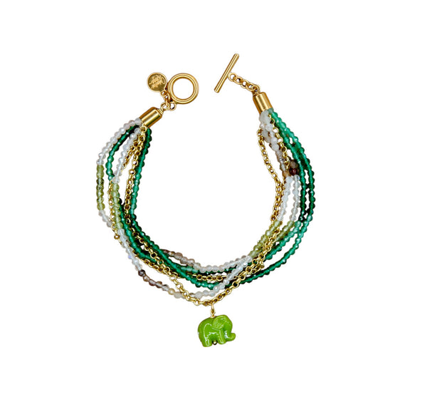 Sahara Bracelet in Emerald Green