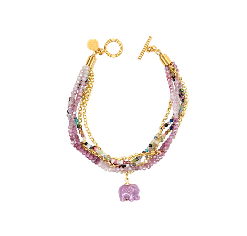 Sahara Bracelet in Pink Multi
