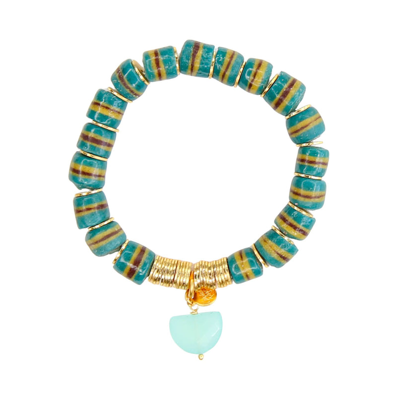 Shiloh Bracelet in Deep Teal