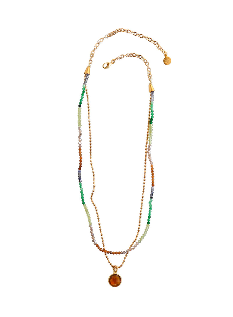 Avery Double Strand Necklace