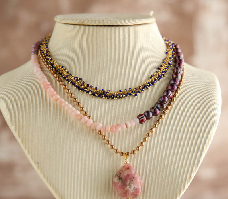 Olivia Double Pendant Necklace