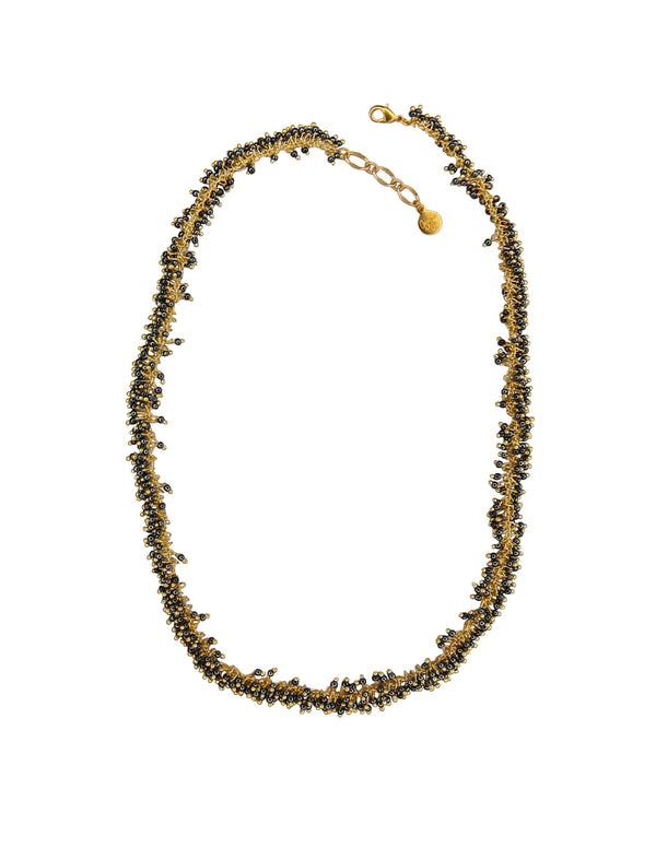 Sprinkles Short Necklace in Black