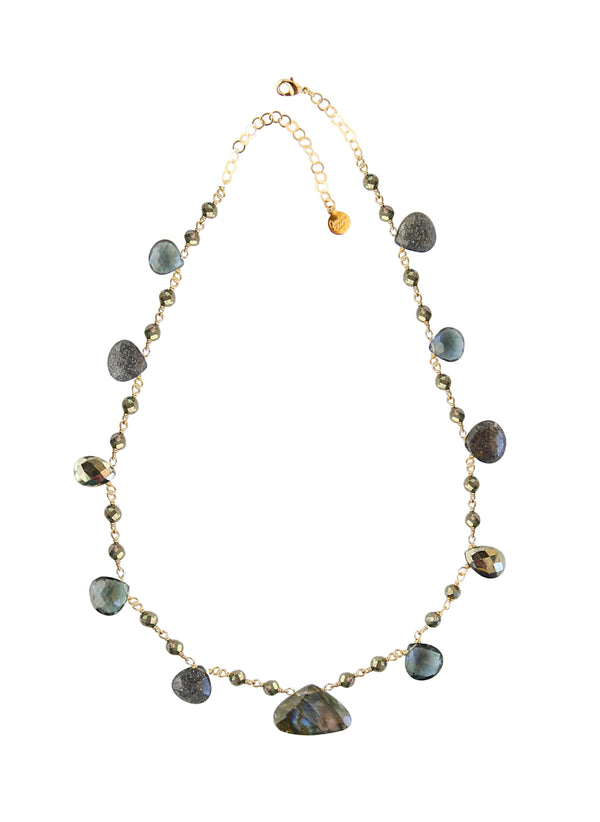 St. Regis Gemstone Short Necklace