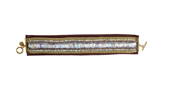Dakota Cuff Leather Bracelet