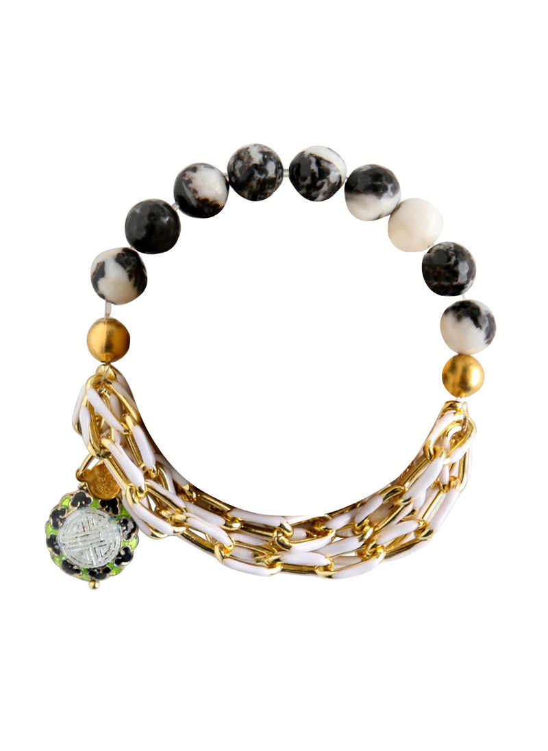 Fiji Beaded Stretch Bracelet