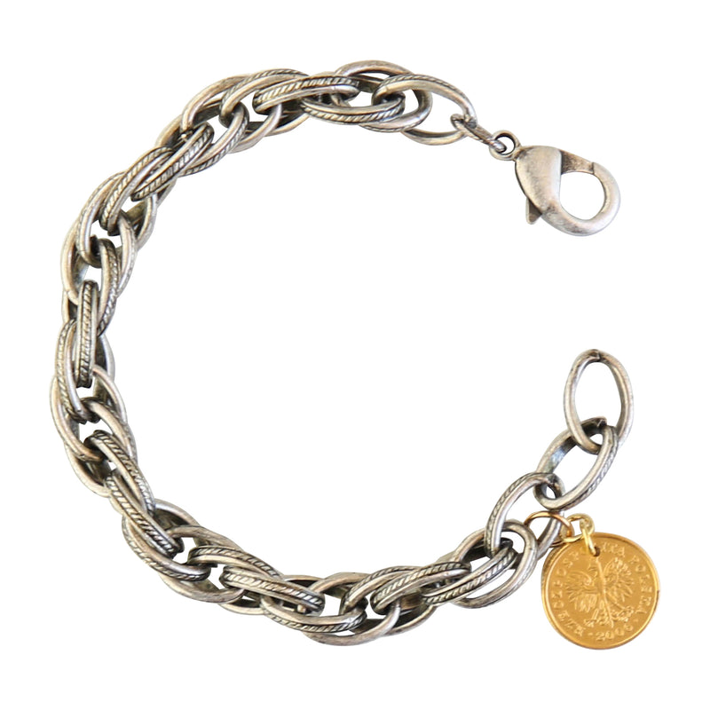 Palmer Coin Bracelet