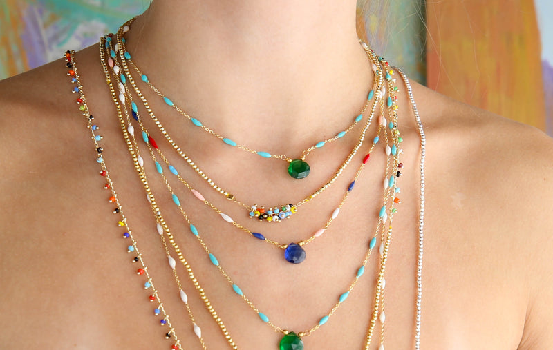 Pebble Layering Necklace